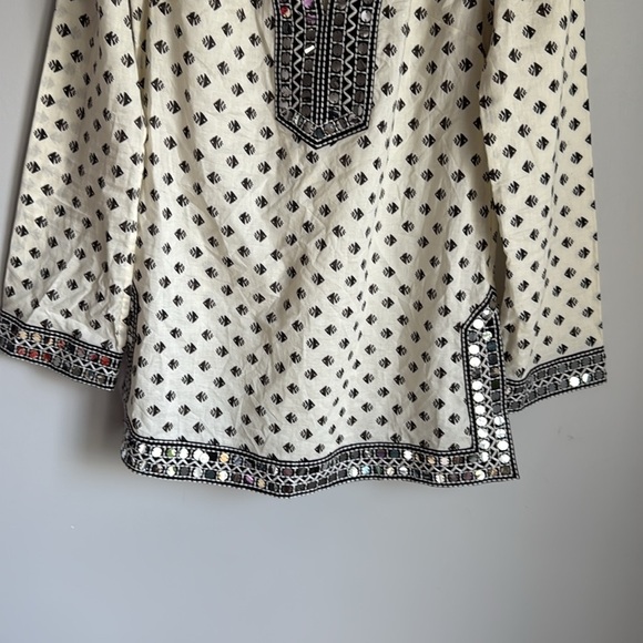 Tory Burch kingfish sequin trim tunic 6 - Picture 4 of 15
